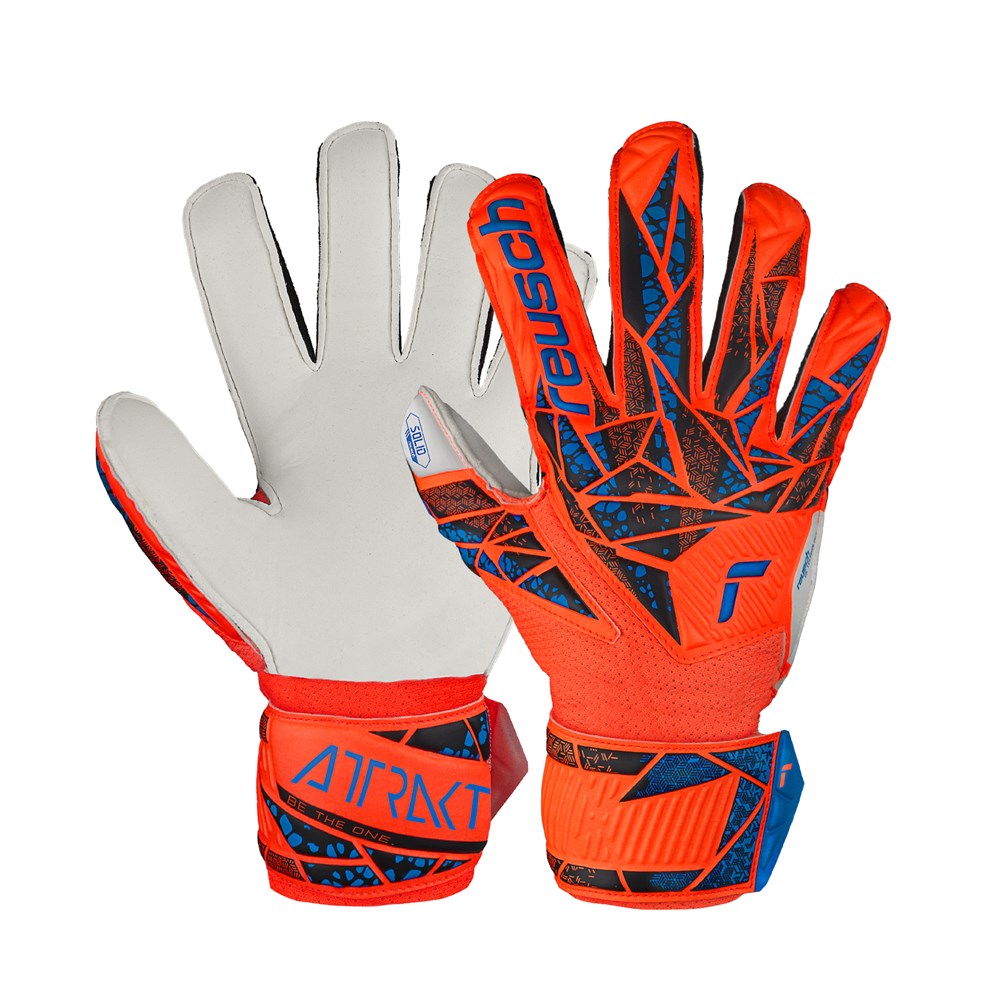 Reusch Attrakt Solid Finger Support Junior
