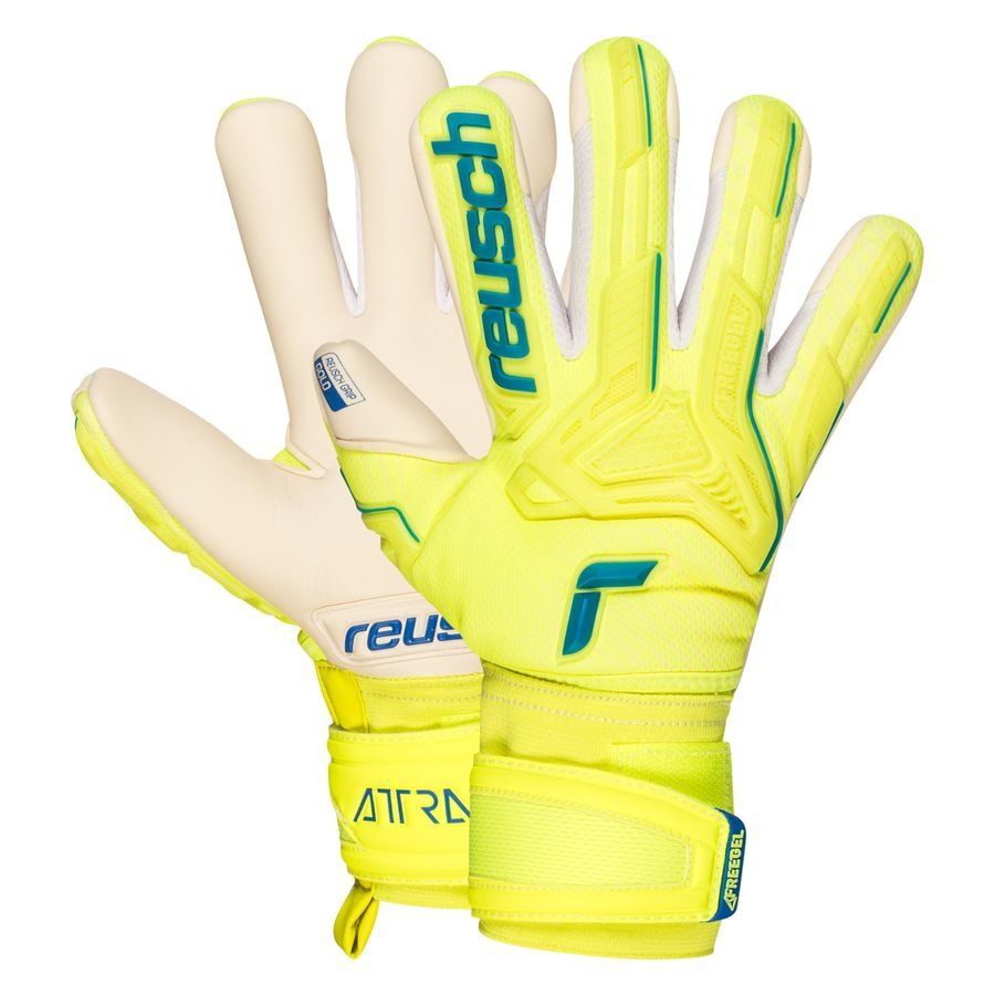 Reusch Attrakt Freegel Gold Finger Support Junior