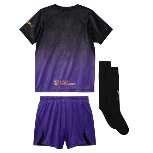 Nike Kids FC Barcelona 26/27 Away Mini Kit