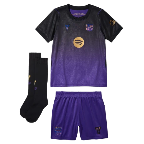 Nike Kids FC Barcelona 26/27 Away Mini Kit