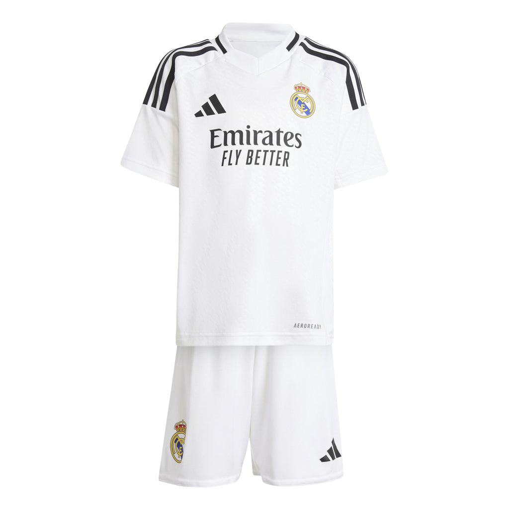 Adidas Kids Real Madrid 24/25 Home Mini Kit