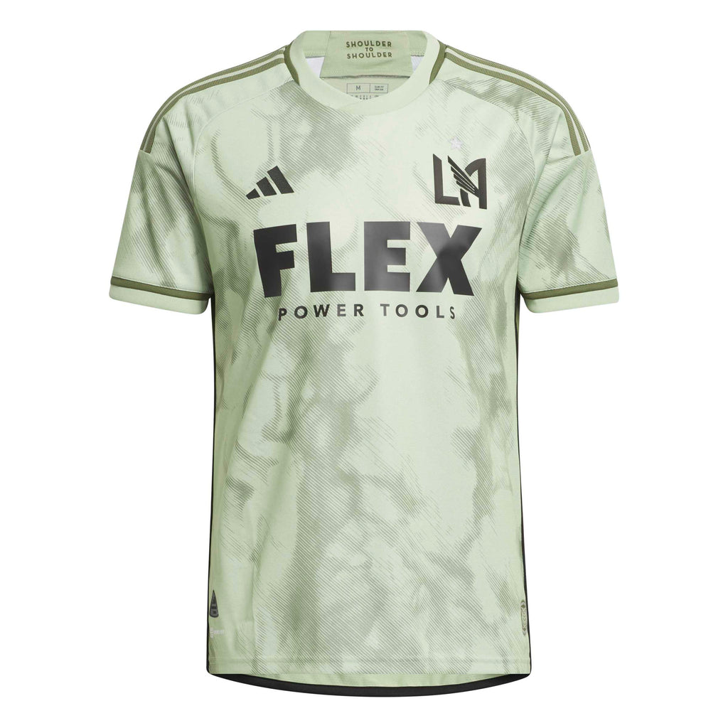 Adidas Los Angeles FC (LAFC) 23/24 - Camiseta de visitante auténtica para hombre 