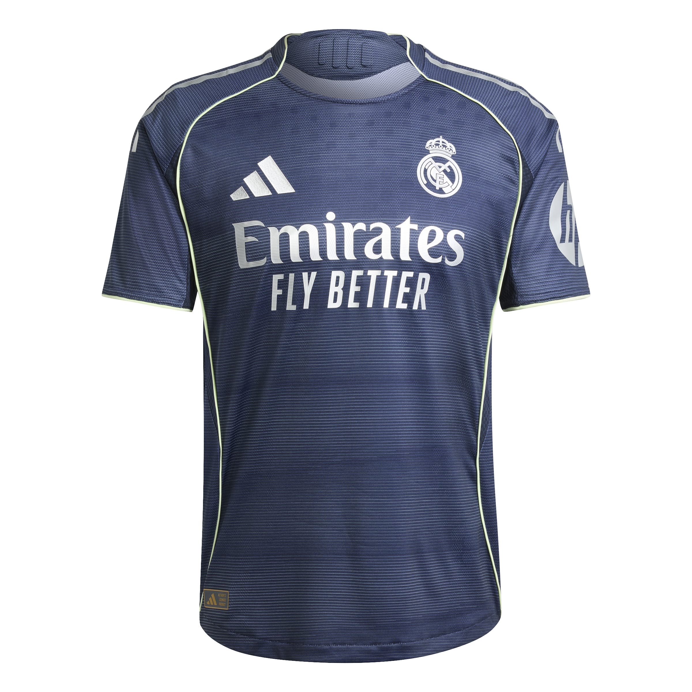 Camiseta Adidas Real Madrid 25/26 para hombre (visitante) auténtica