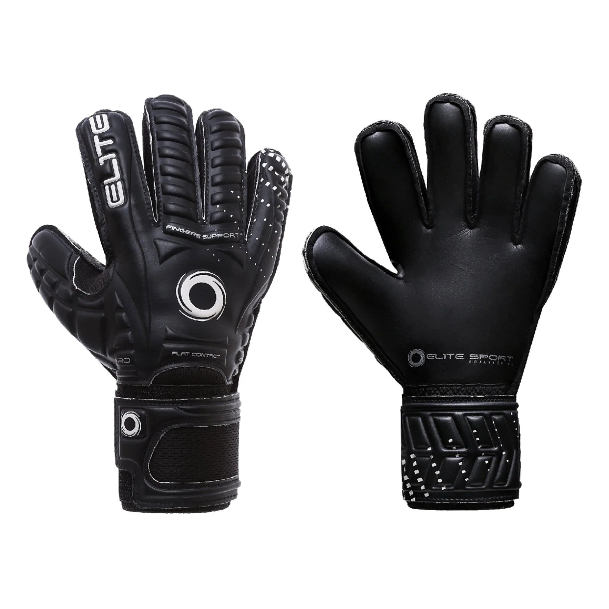 Elite Warrior Black 24/25 Goalkeeper Gloves