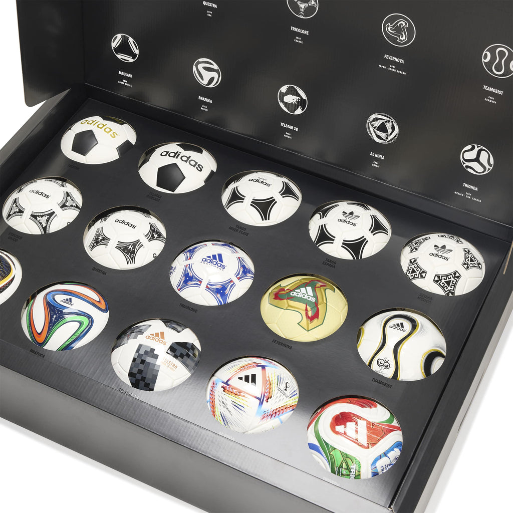 Set de minibalones históricos de la Copa Mundial de la FIFA™ de Adidas
