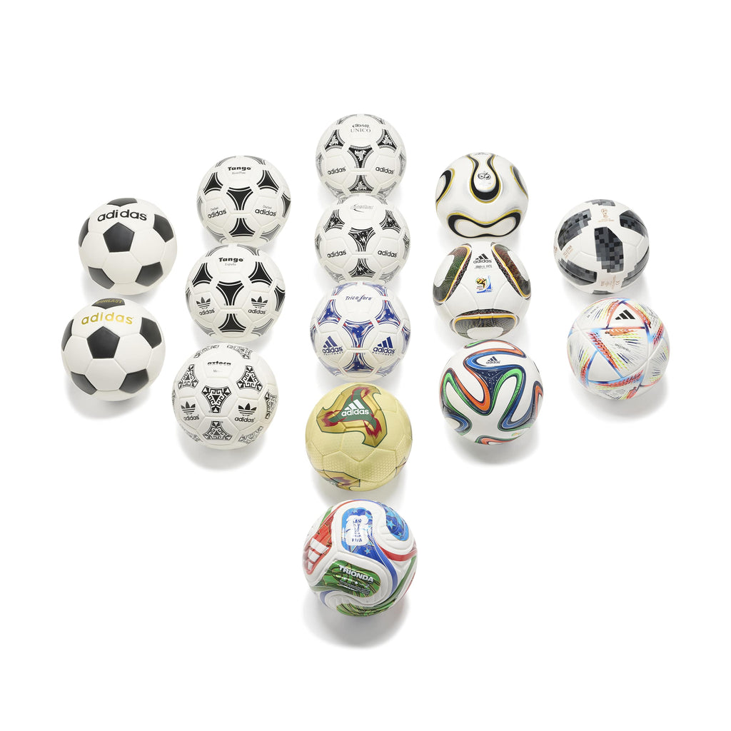 Set de minibalones históricos de la Copa Mundial de la FIFA™ de Adidas