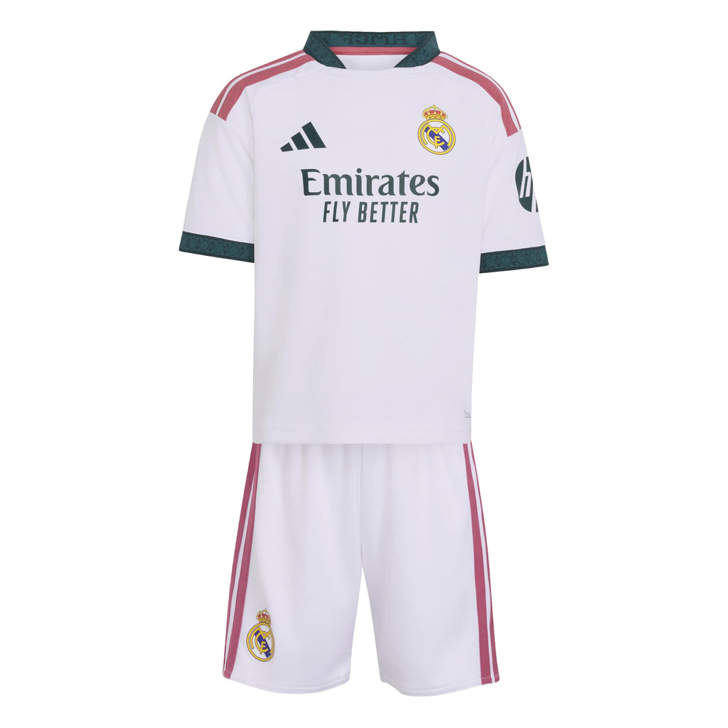 Adidas Kids Real Madrid 26/27 Home Mini Set