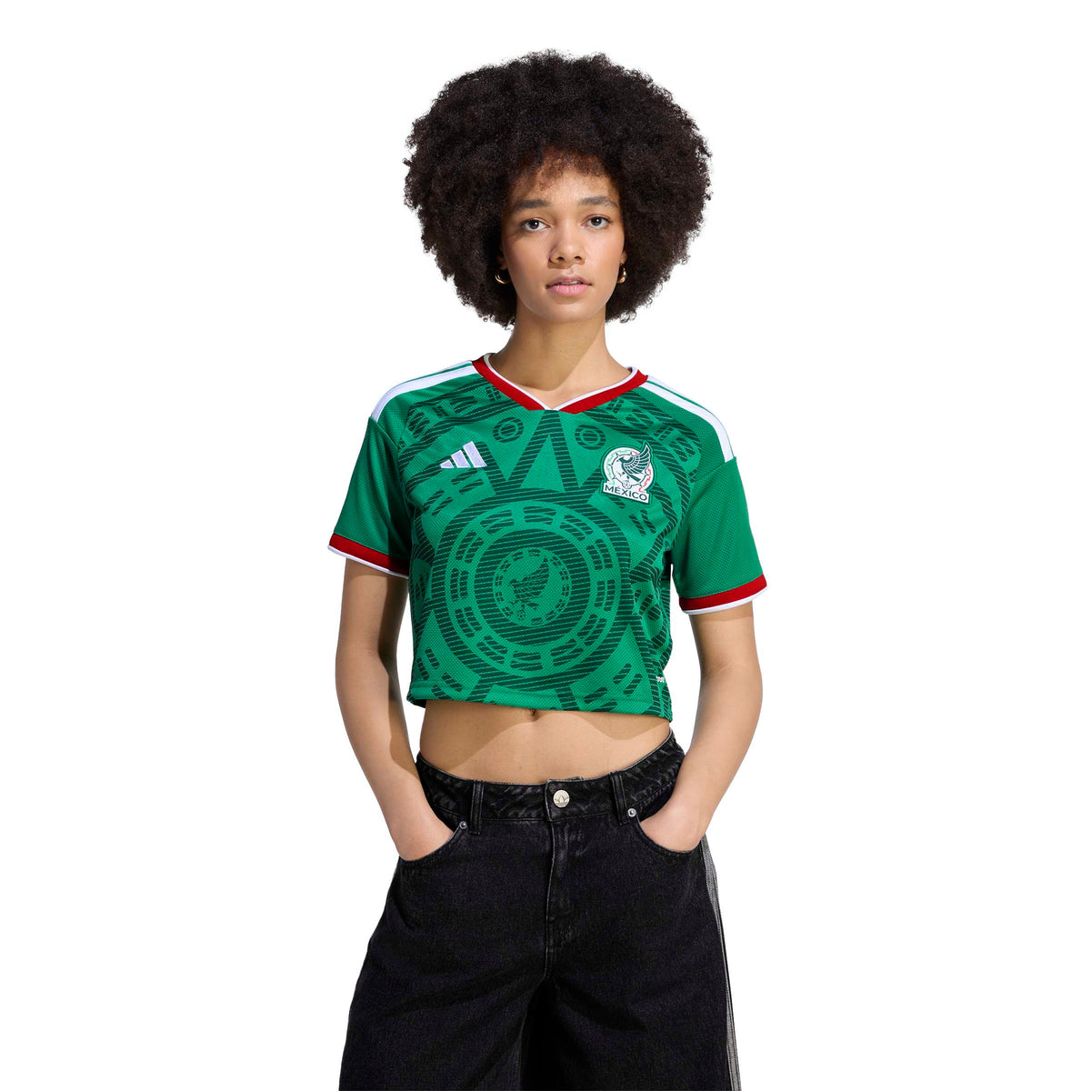 Adidas Women's Mexico 26 Home Cropped