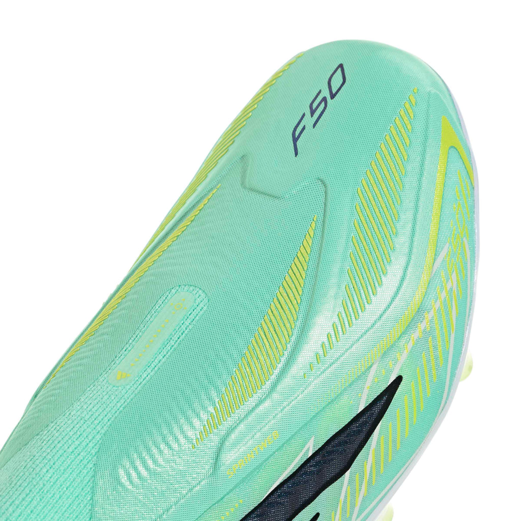 Adidas Kids F50 Hyperfast Elite Laceless FG