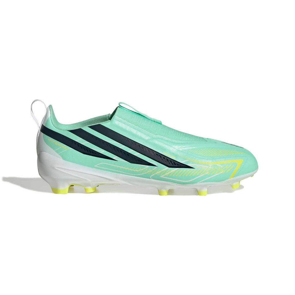 Adidas Kids F50 Hyperfast League Laceless FG