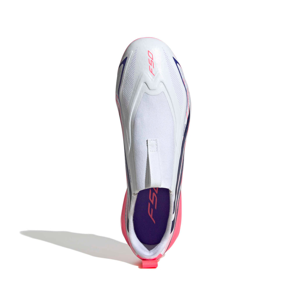 Adidas Kids F50 Hyperfast League Laceless FG