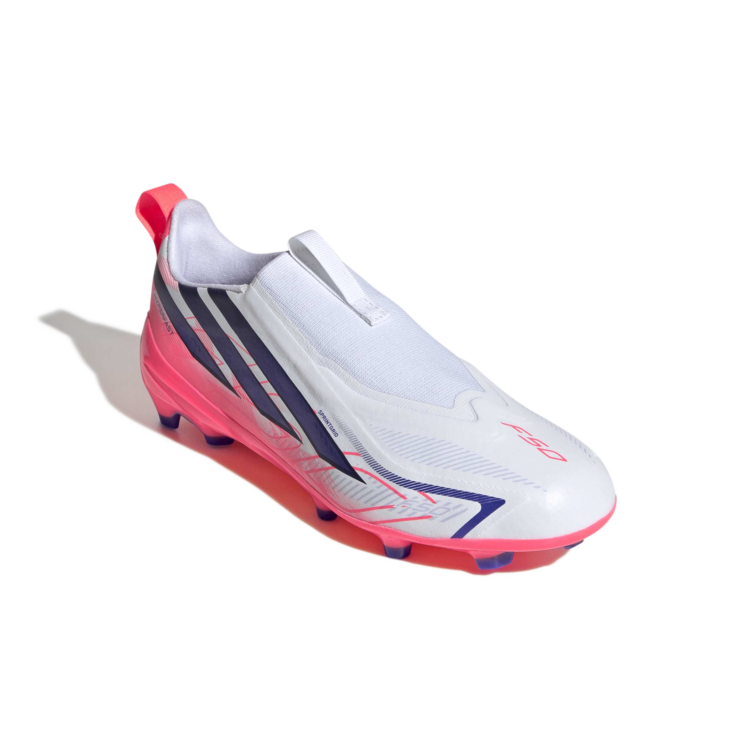Adidas Kids F50 Hyperfast League Laceless FG