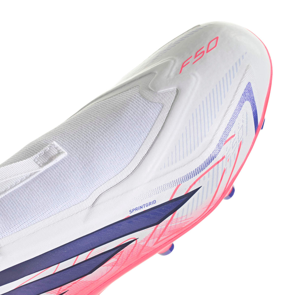 Adidas Kids F50 Hyperfast League Laceless FG