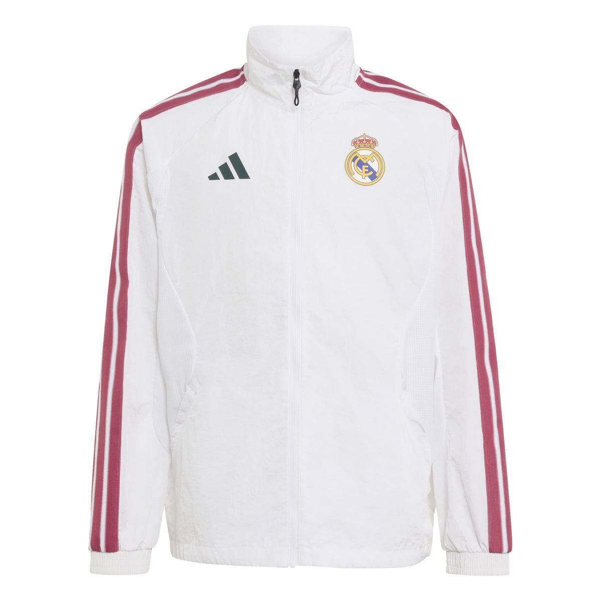 Adidas Kids Real Madrid Home Anthem Jacket
