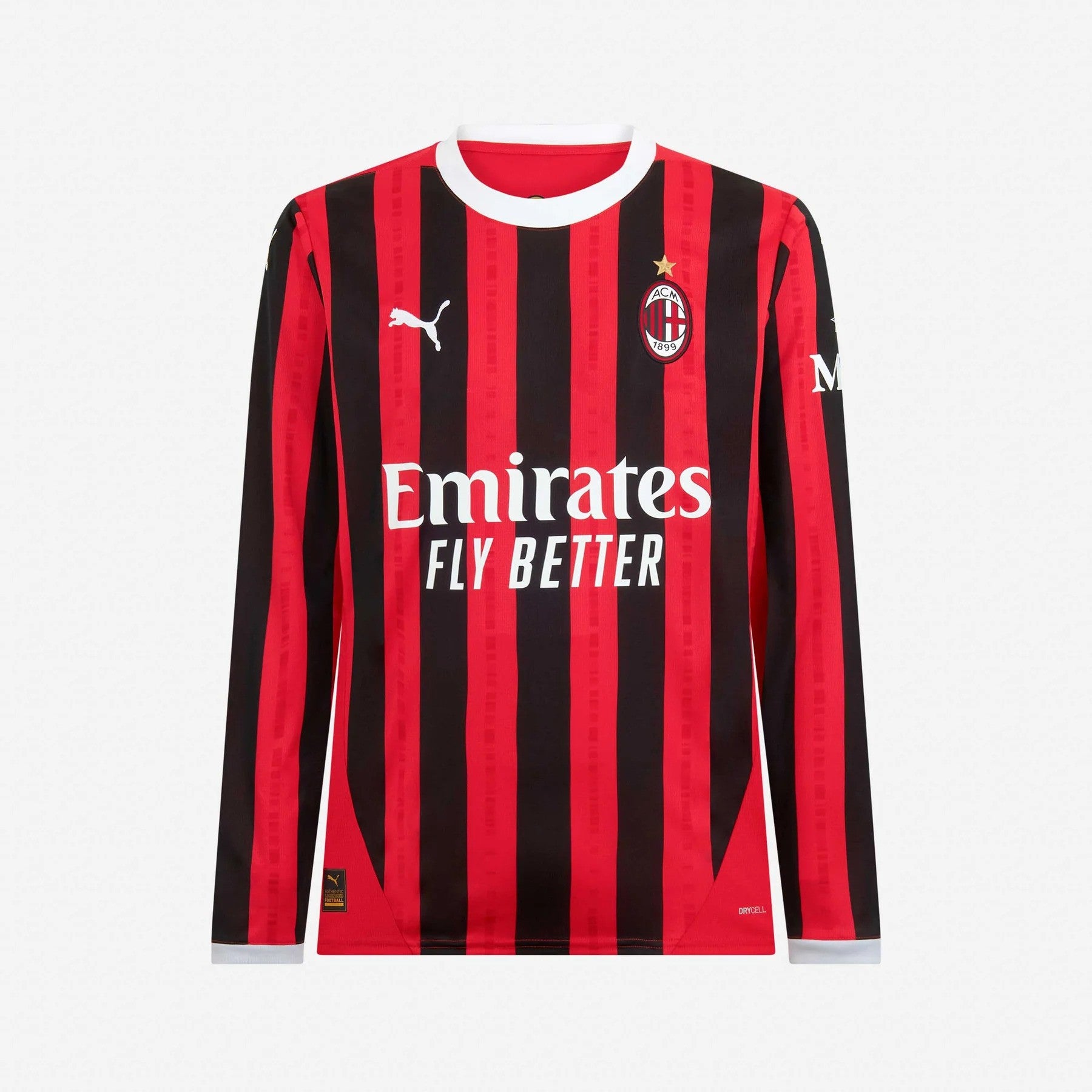 Puma Men's AC Milan 24/25 Long Sleeve Home
