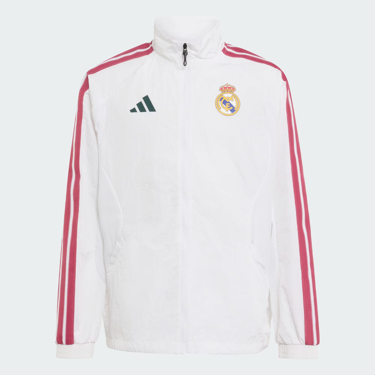 Adidas Kids Real Madrid Home Anthem Jacket