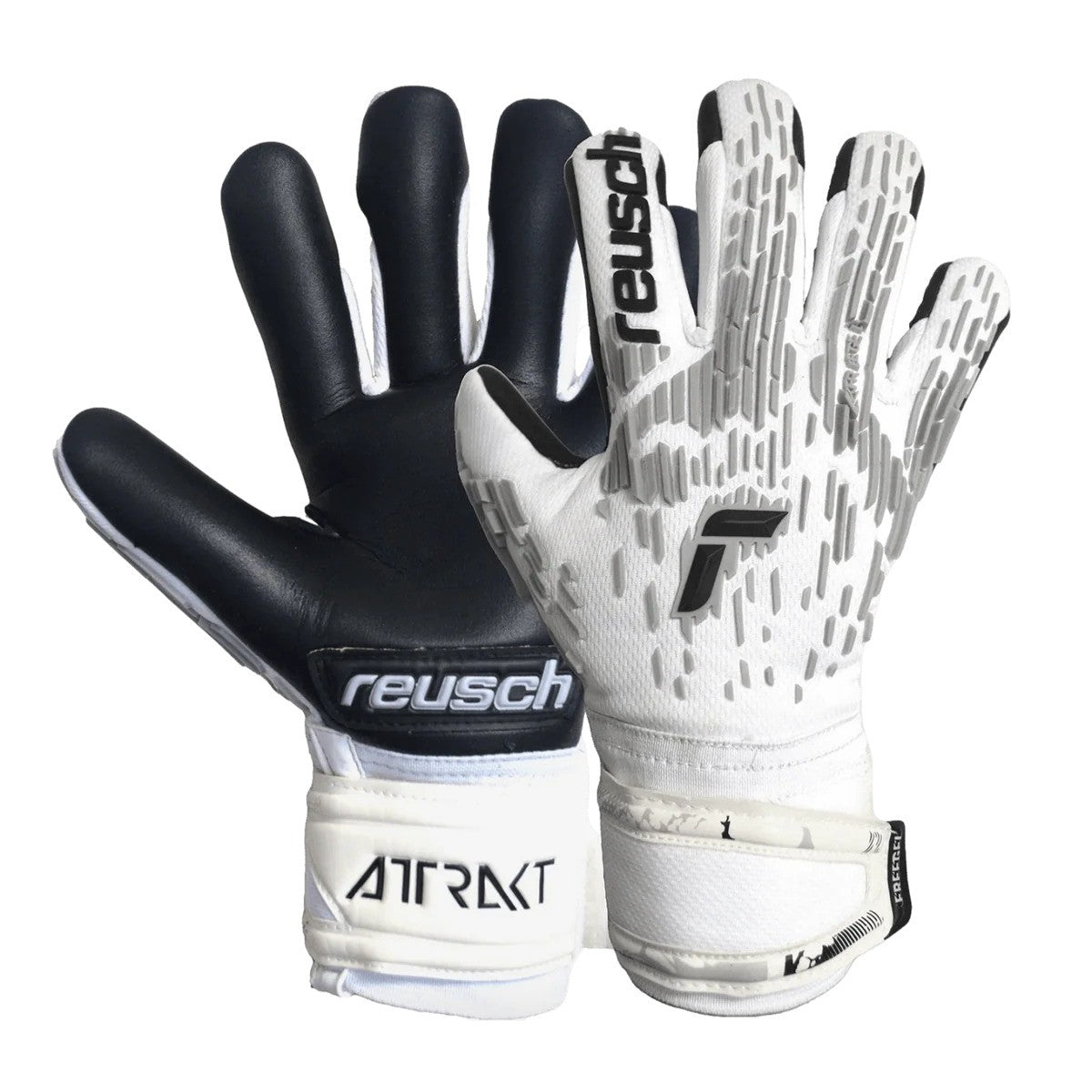 Reusch Attrakt Freegel Silver Finger Support
